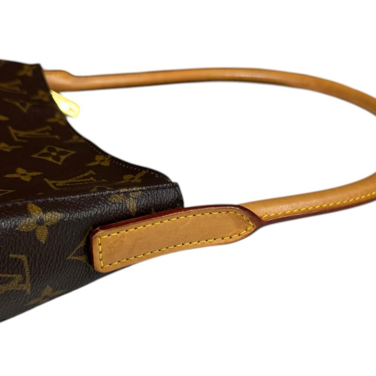 Louis Vuitton Brown Monogram Canvas Shoulder Bag (Pre-Owned)