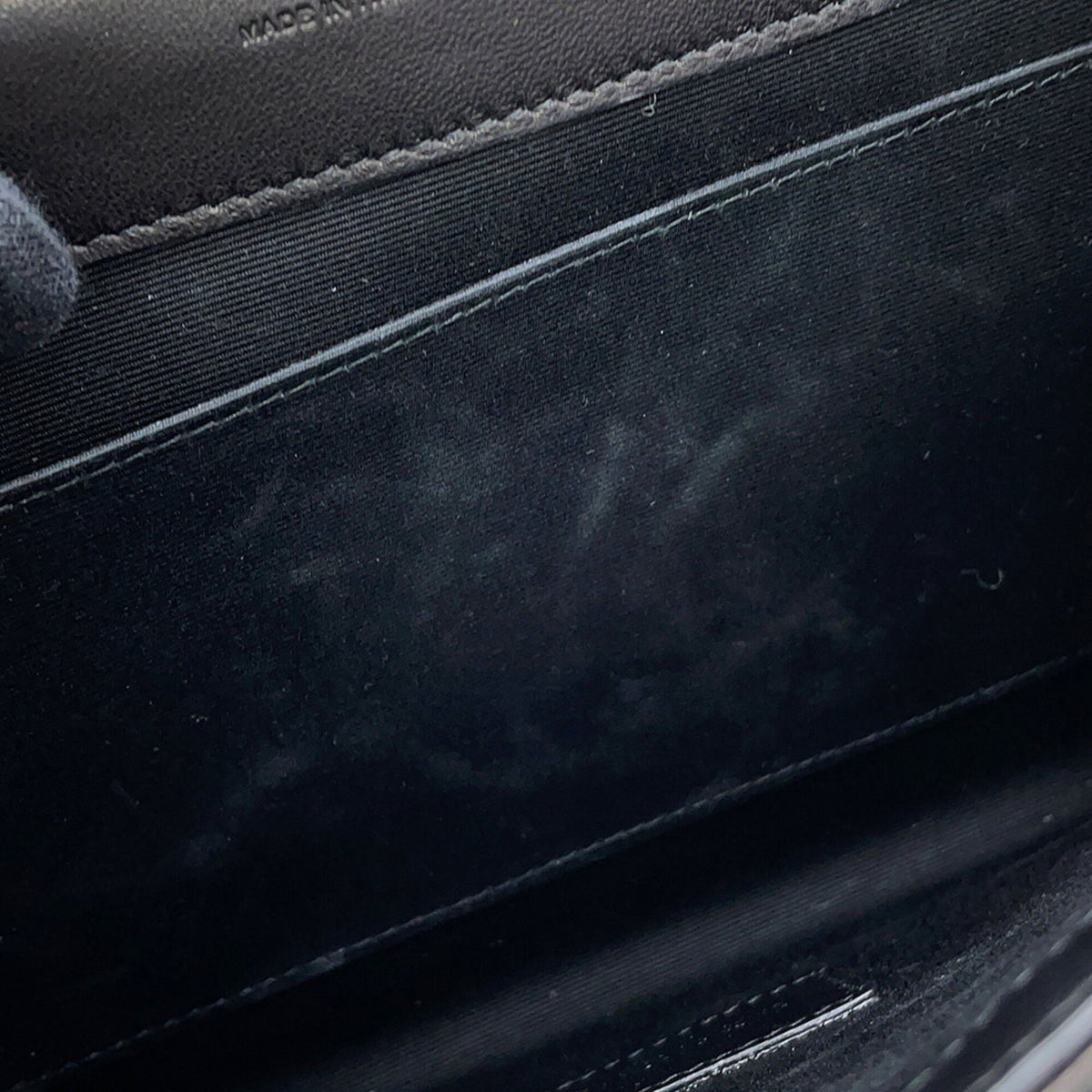 Yves Saint Laurent Black Leather Clutch Bag (Pre-Owned)