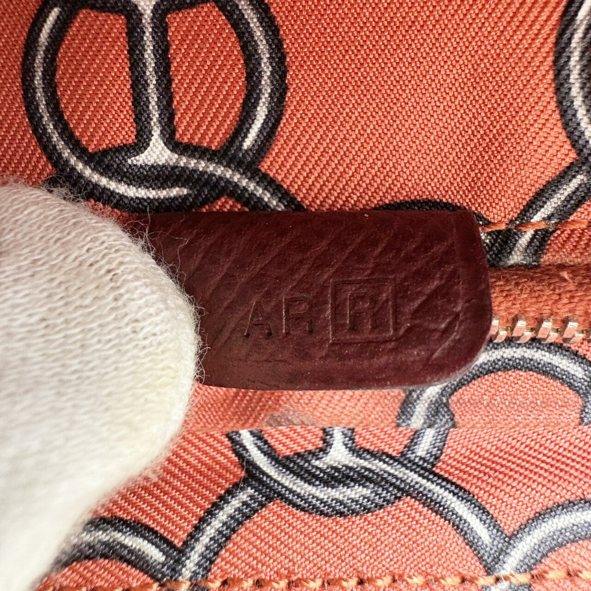 Hermes Azap Rouge H Epsom Leather Long Wallet (Bi-Fold) (Pre-Owned)