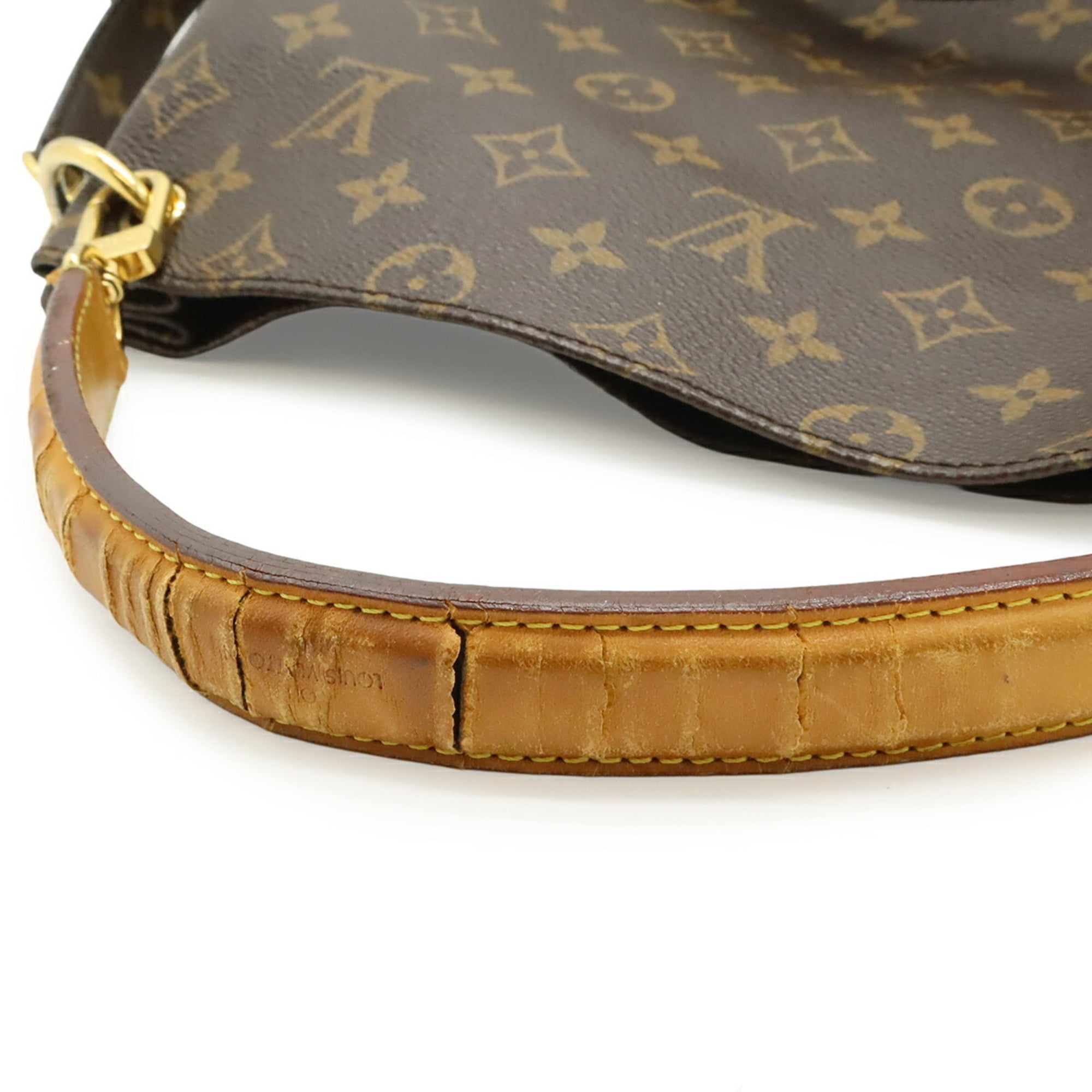 Louis Vuitton Brown Galle Monogram Monogram Handbag Shoulder Bag (Pre-Owned)