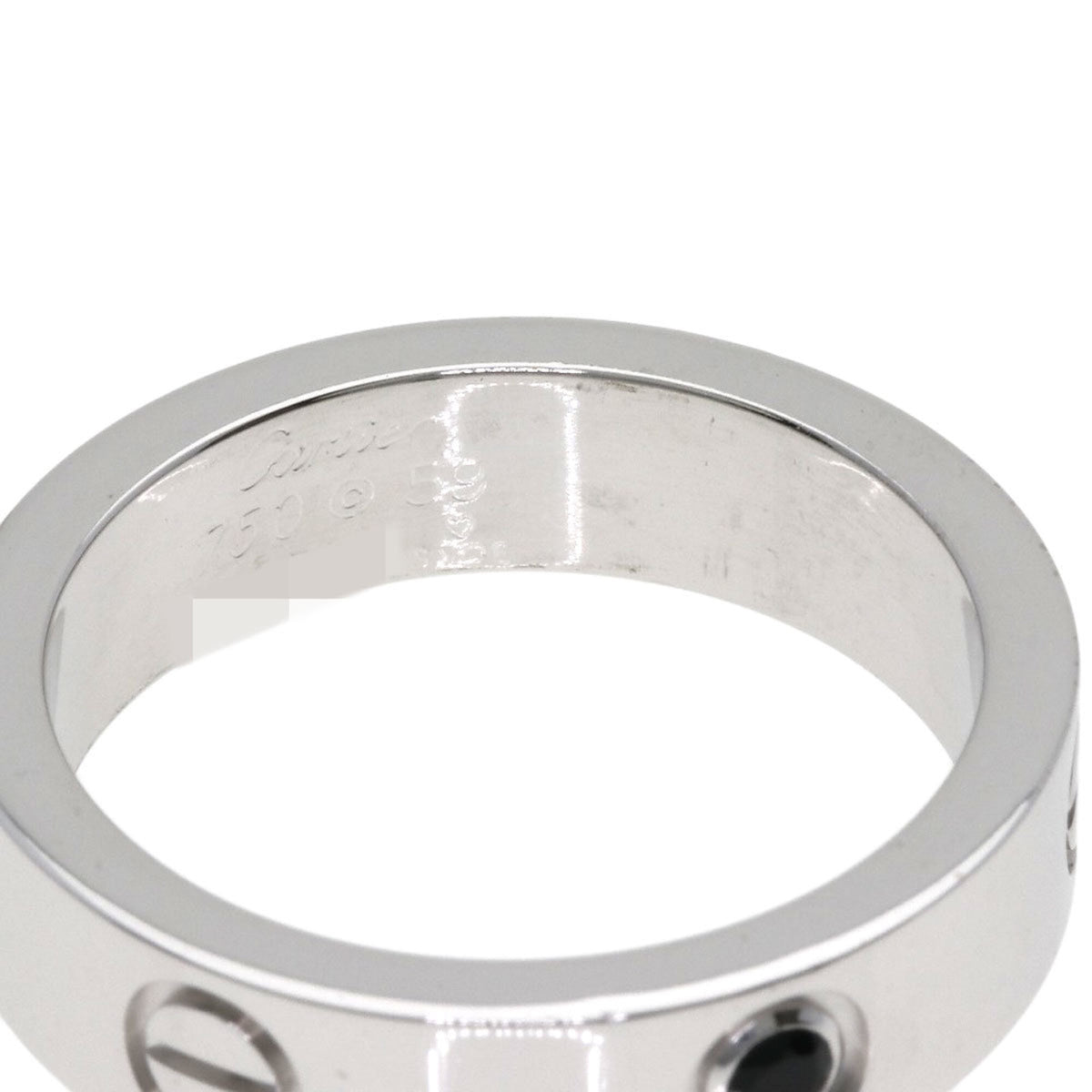 Cartier White Gold (18K) Band Ring (Pre-Owned)