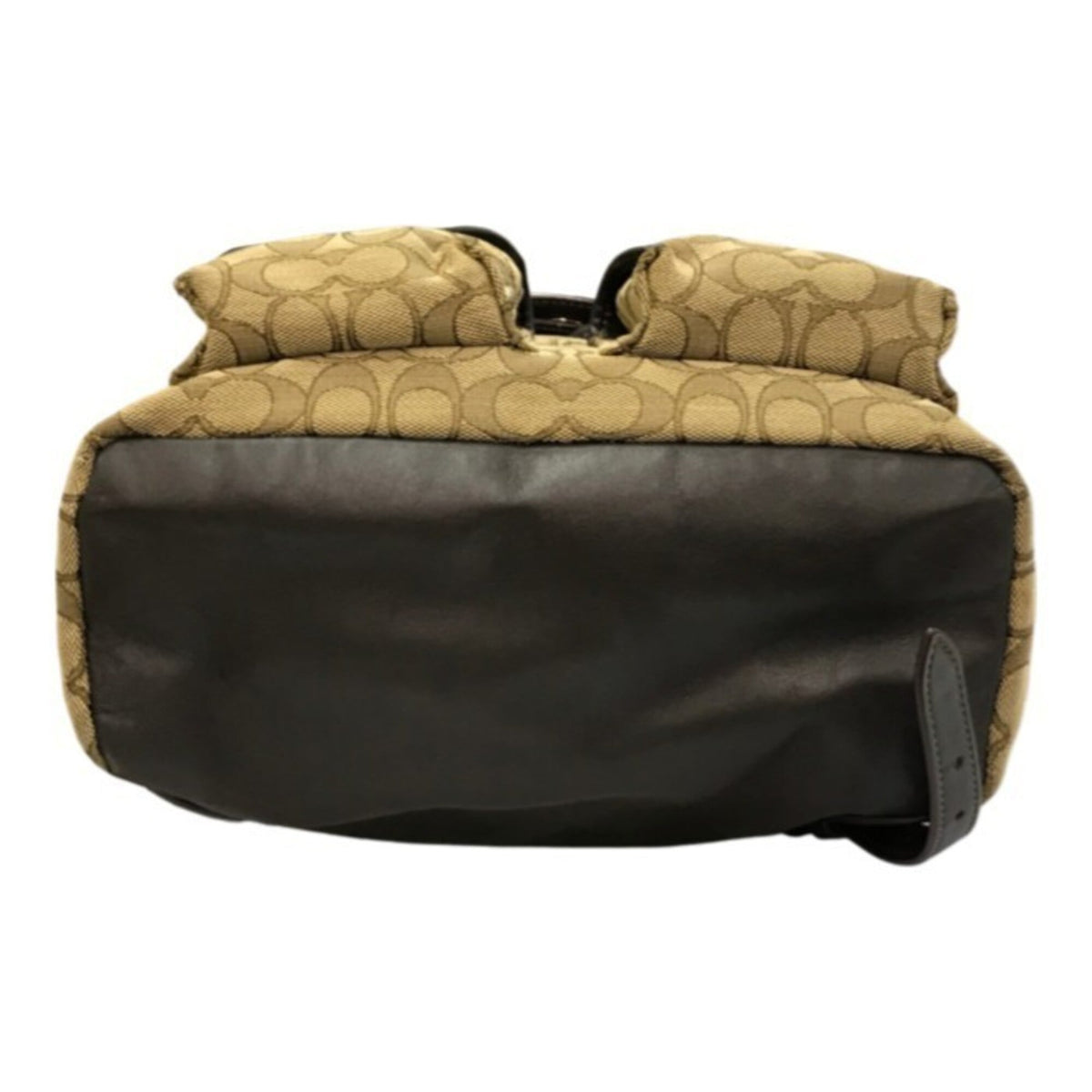 Coach Beige Brown Khaki Backpack (Pre-Owned)
