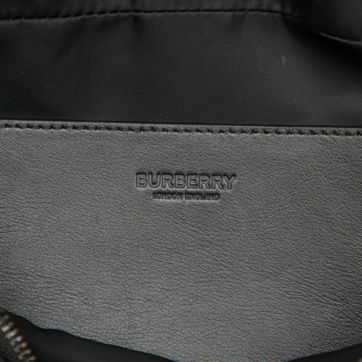 Burberry Black Nylon Leather Fanny Pack (Pre-Owned)