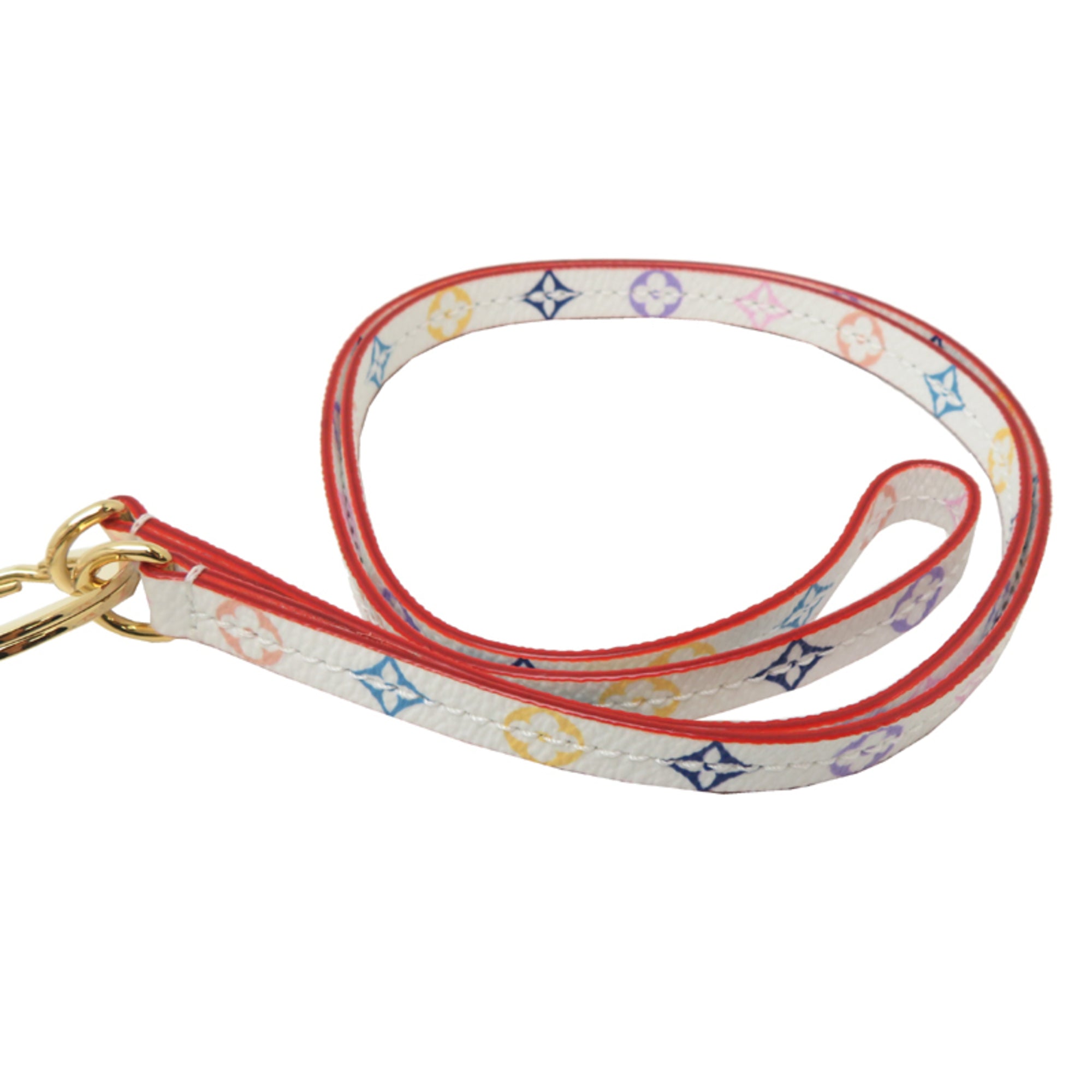 Louis Vuitton White Monogram Multicolore Pouch (Pre-Owned)