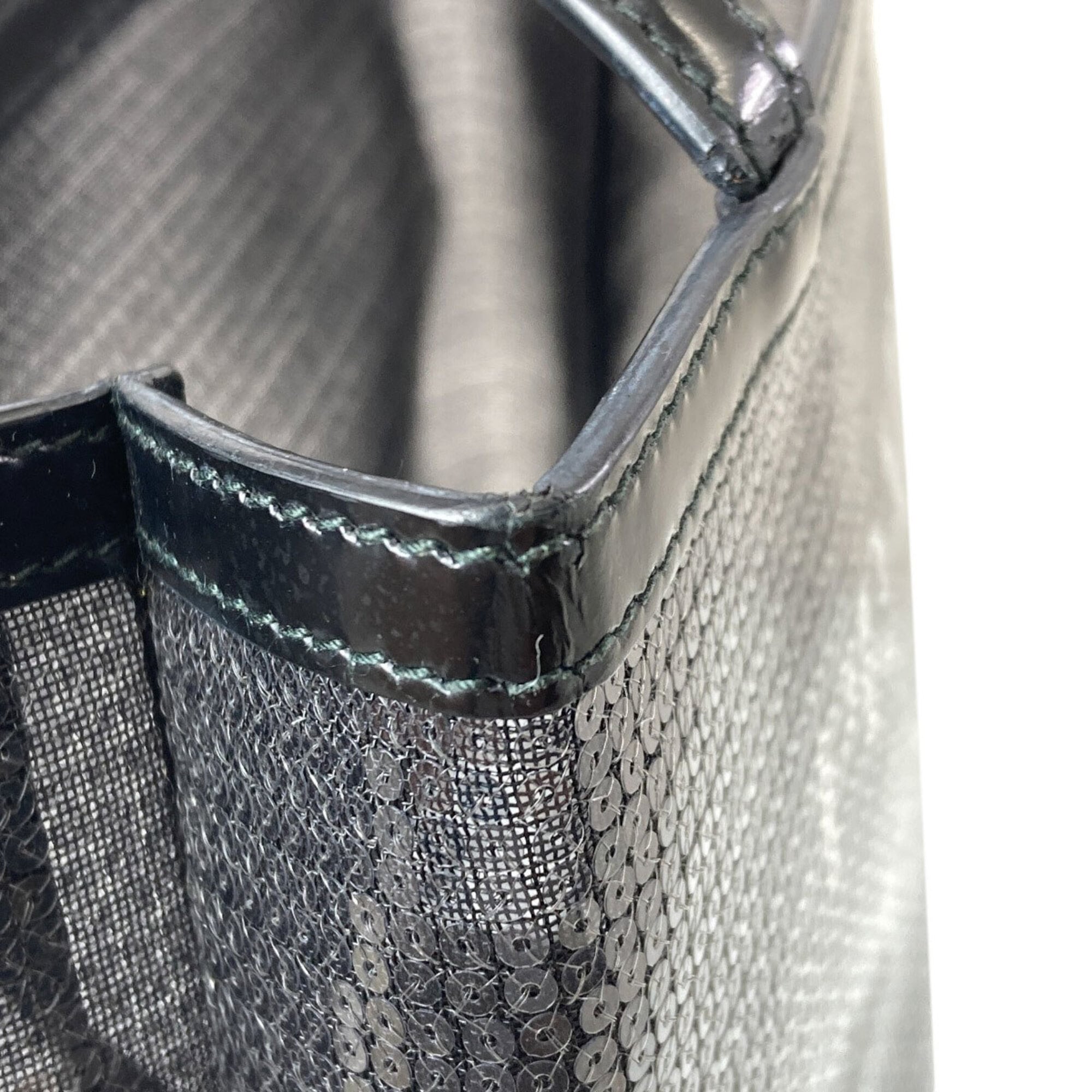Prada Black Spangles Handbag (Pre-Owned)