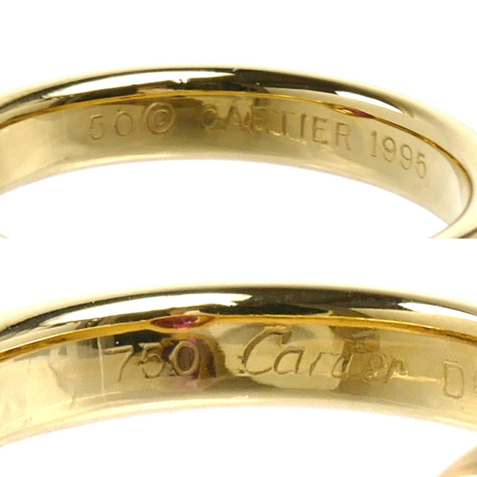 Cartier Yellow Gold (18K) Pink Gold (18K) White Gold (18K) Band Ring (Pre-Owned)