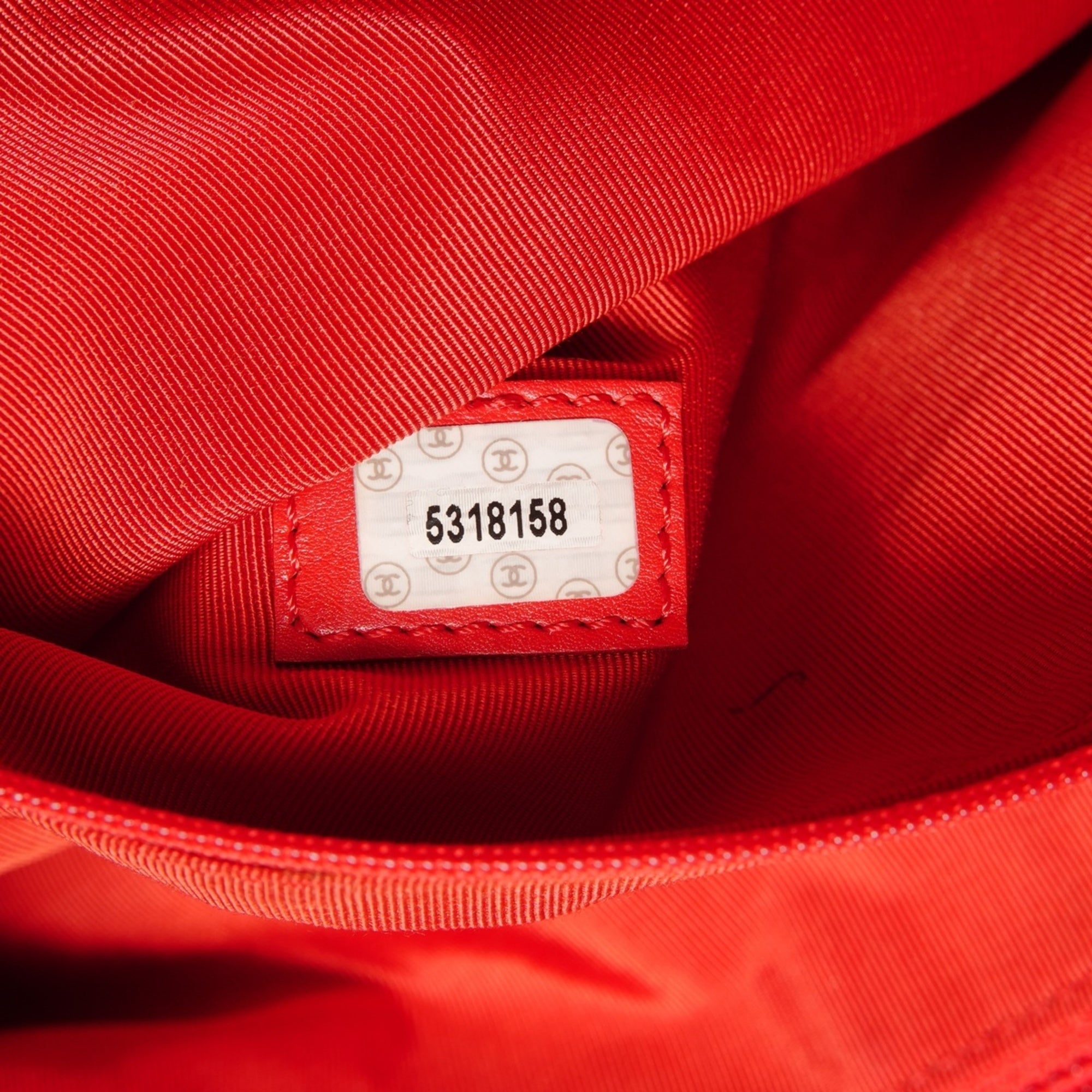 Chanel Red Color Tote Bag (Pre-Owned)