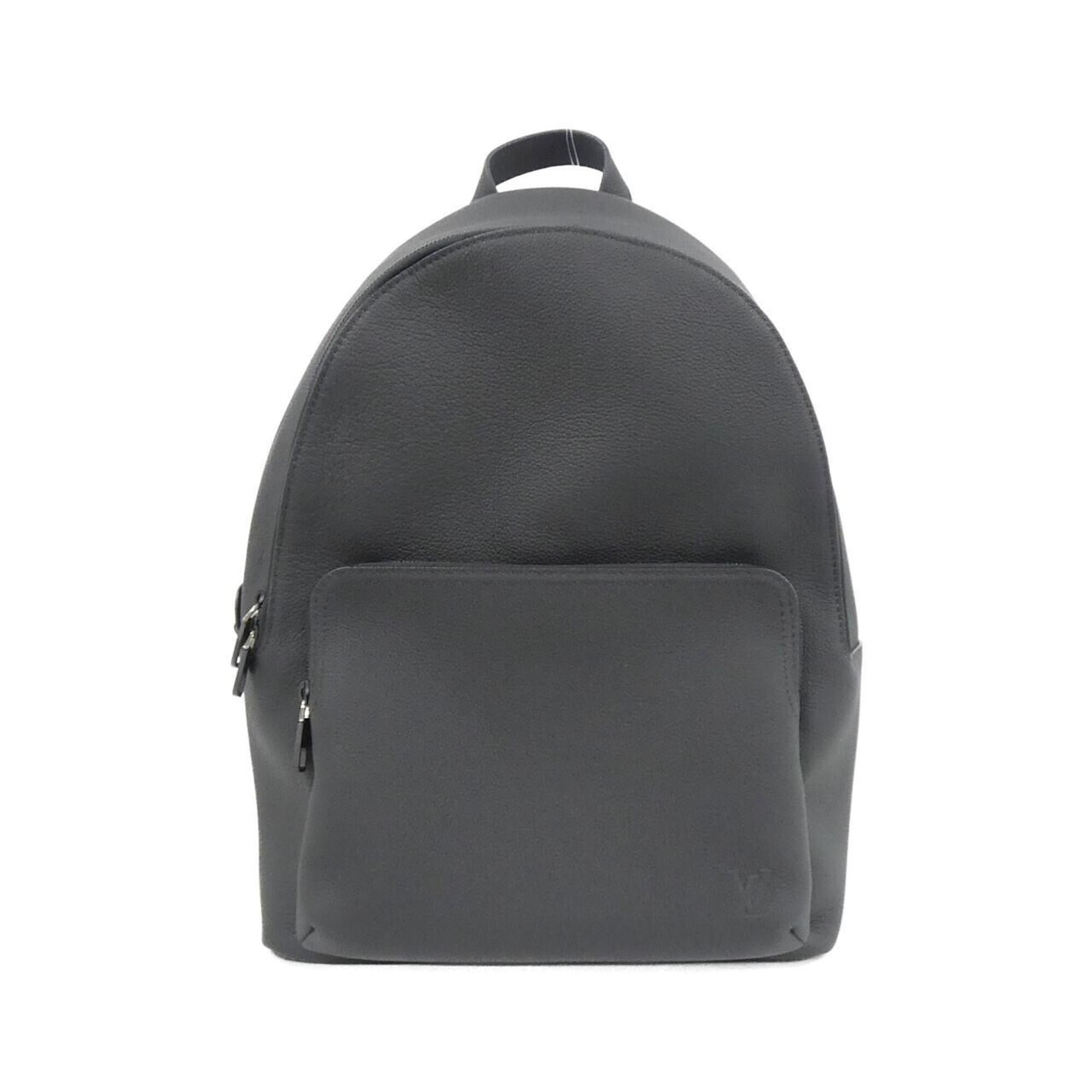 Louis Vuitton Black Leather Backpack (Pre-Owned)