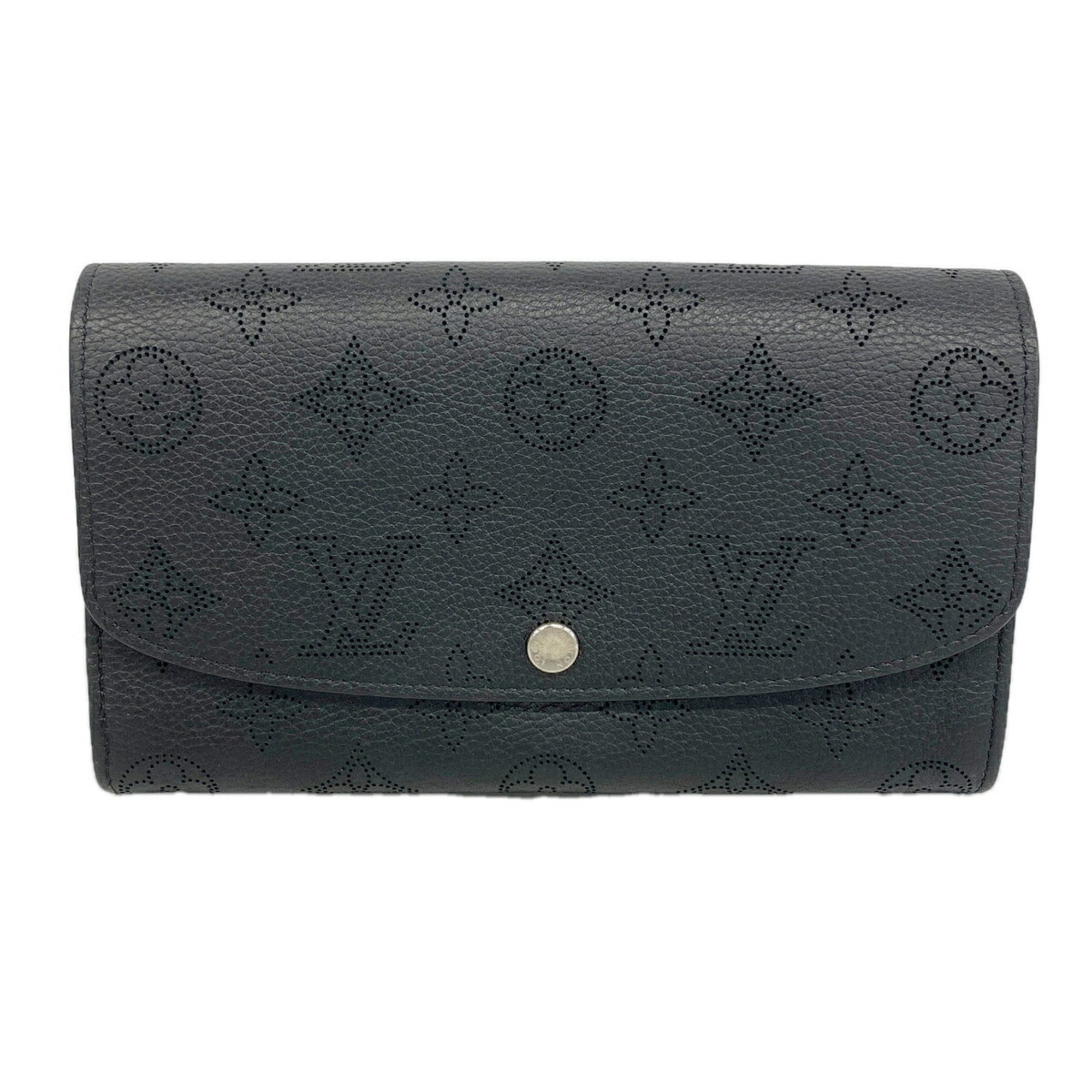 Louis Vuitton Noir Long Wallet (Bi-Fold) (Pre-Owned)