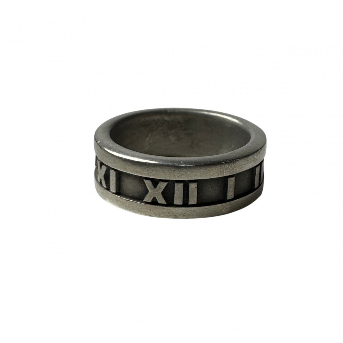 Tiffany Silver Silver 925 Band Ring (Pre-Owned)