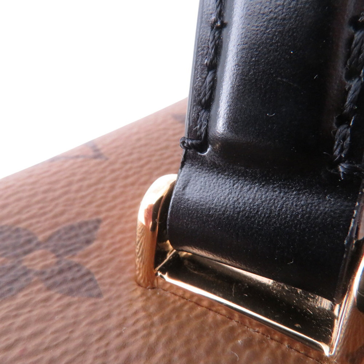 Louis Vuitton Monogram Reverse Noir Monogram Reverse Monogram Handbag Shoulder Bag (Pre-Owned)