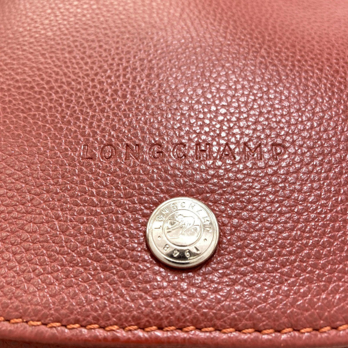 Longchamp Brown Leather Shoulder Bag (Pre-Owned)