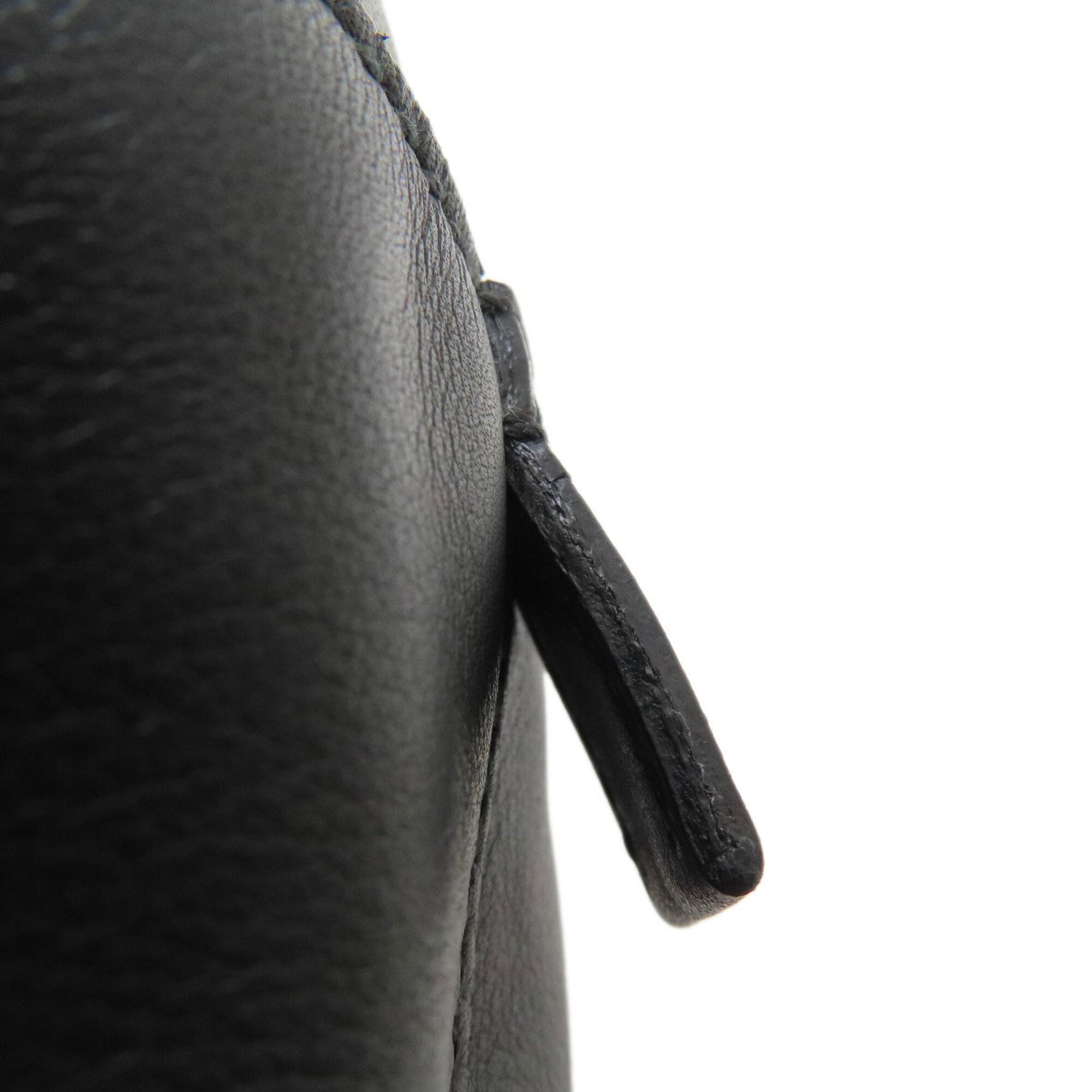 Prada Black Leather Boston Bag (Pre-Owned)