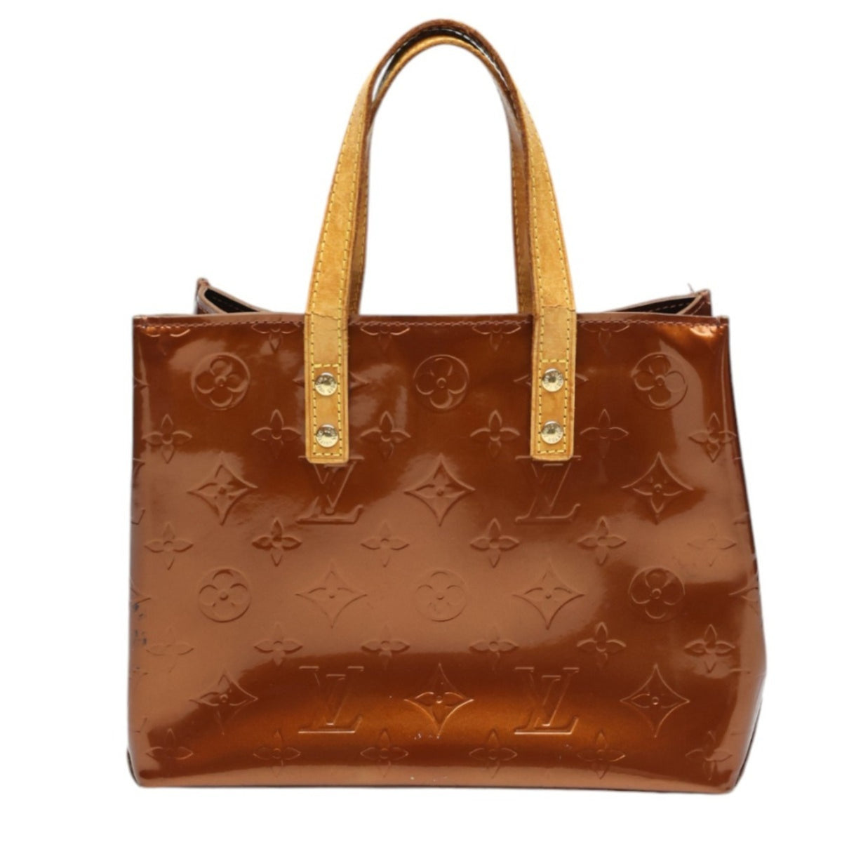 Louis Vuitton Monogram Vernis Bronze Monogram Vernis Handbag (Pre-Owned)