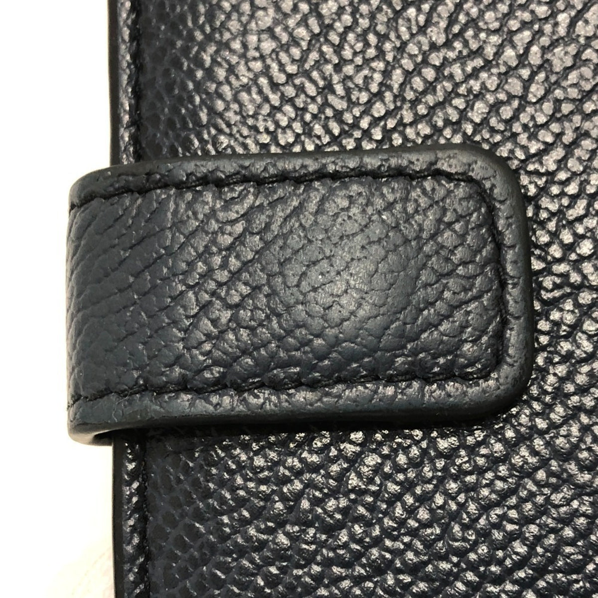 Prada Blue Leather Long Wallet (Bi-Fold) (Pre-Owned)
