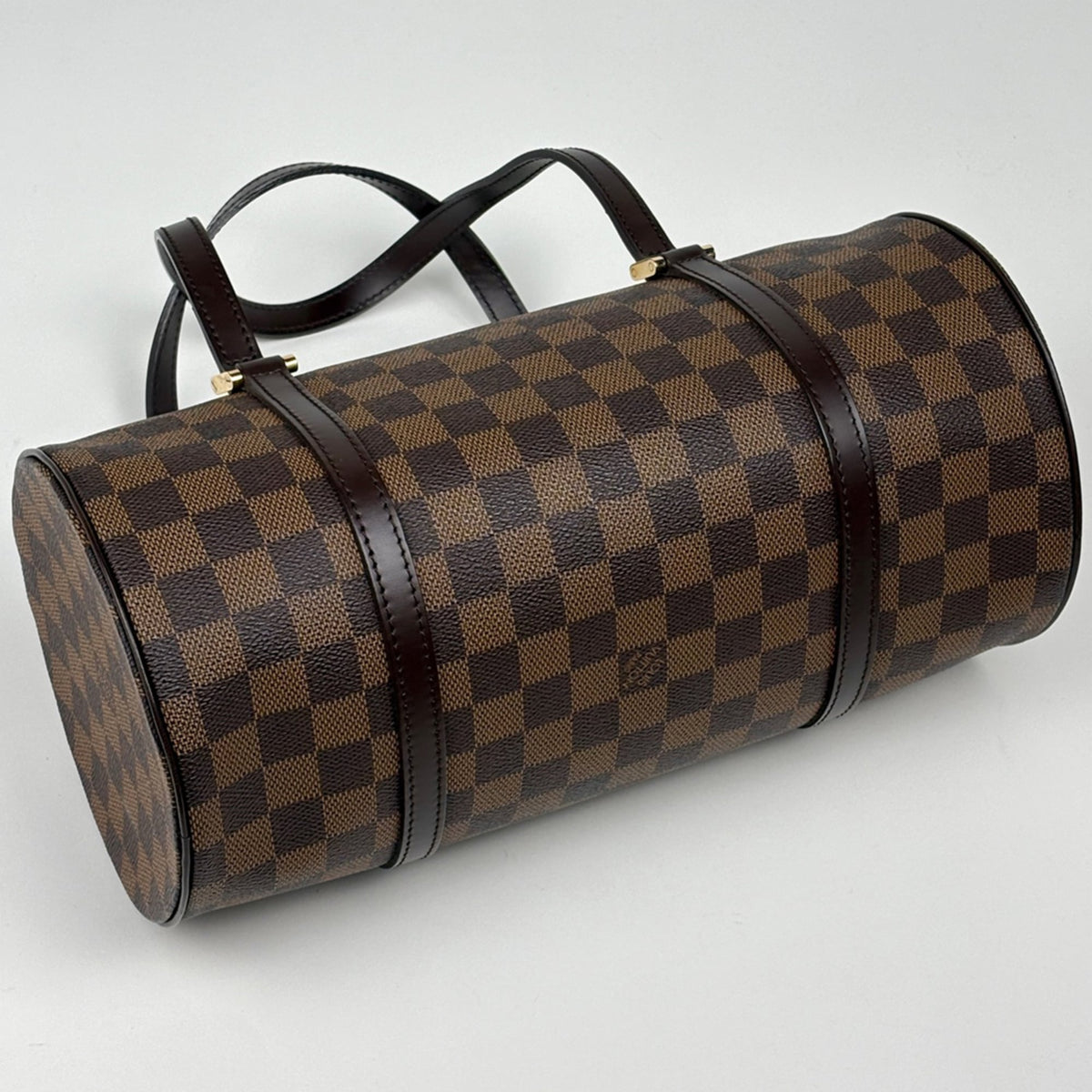 Louis Vuitton Brown Damier Canvas Handbag (Pre-Owned)