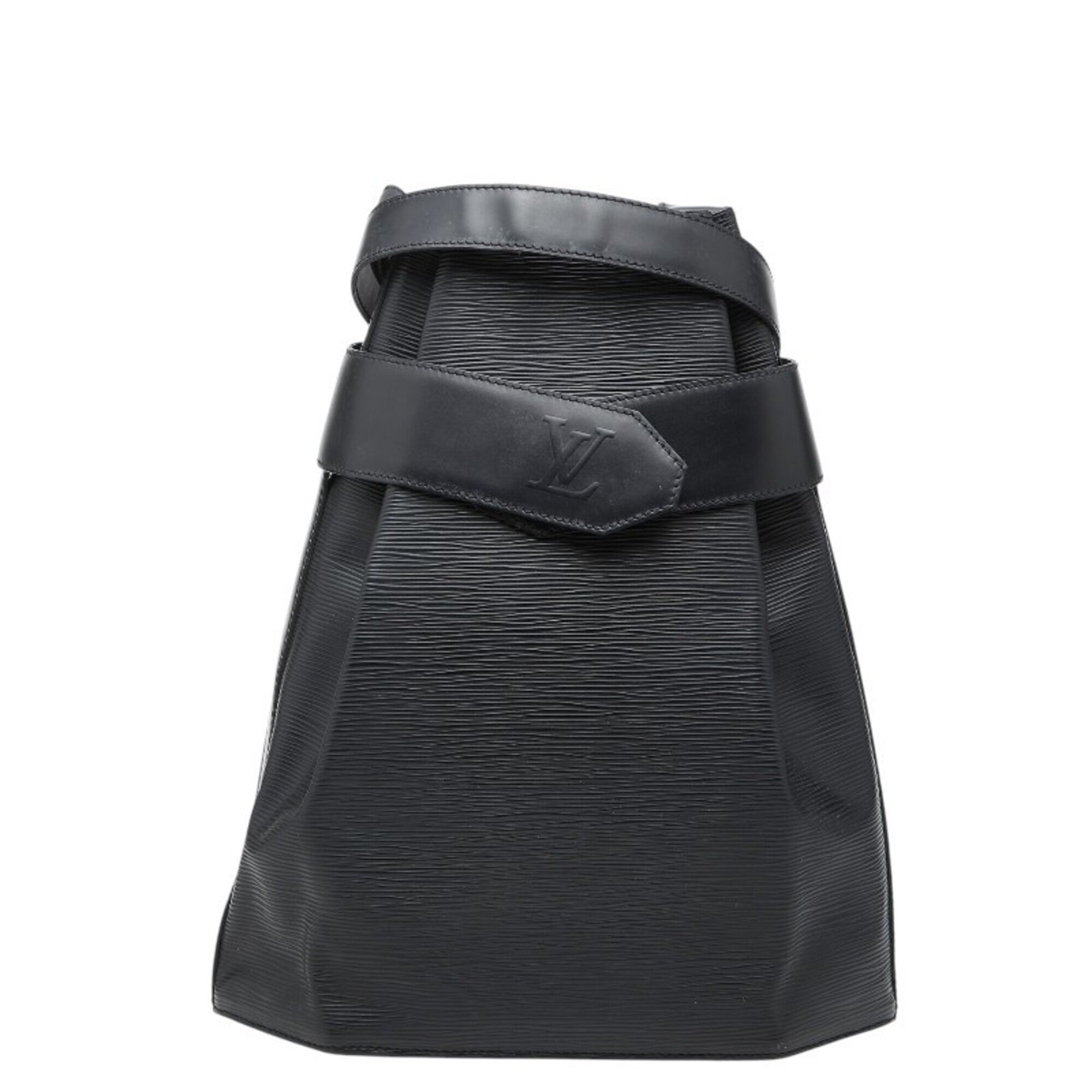 Louis Vuitton Epi Black Noir Leather Handbag Shoulder Bag (Pre-Owned)