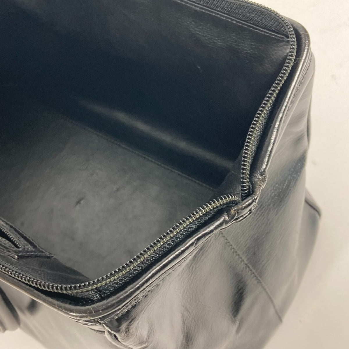 Fendi Black Leather Handbag Shoulder Bag (Pre-Owned)