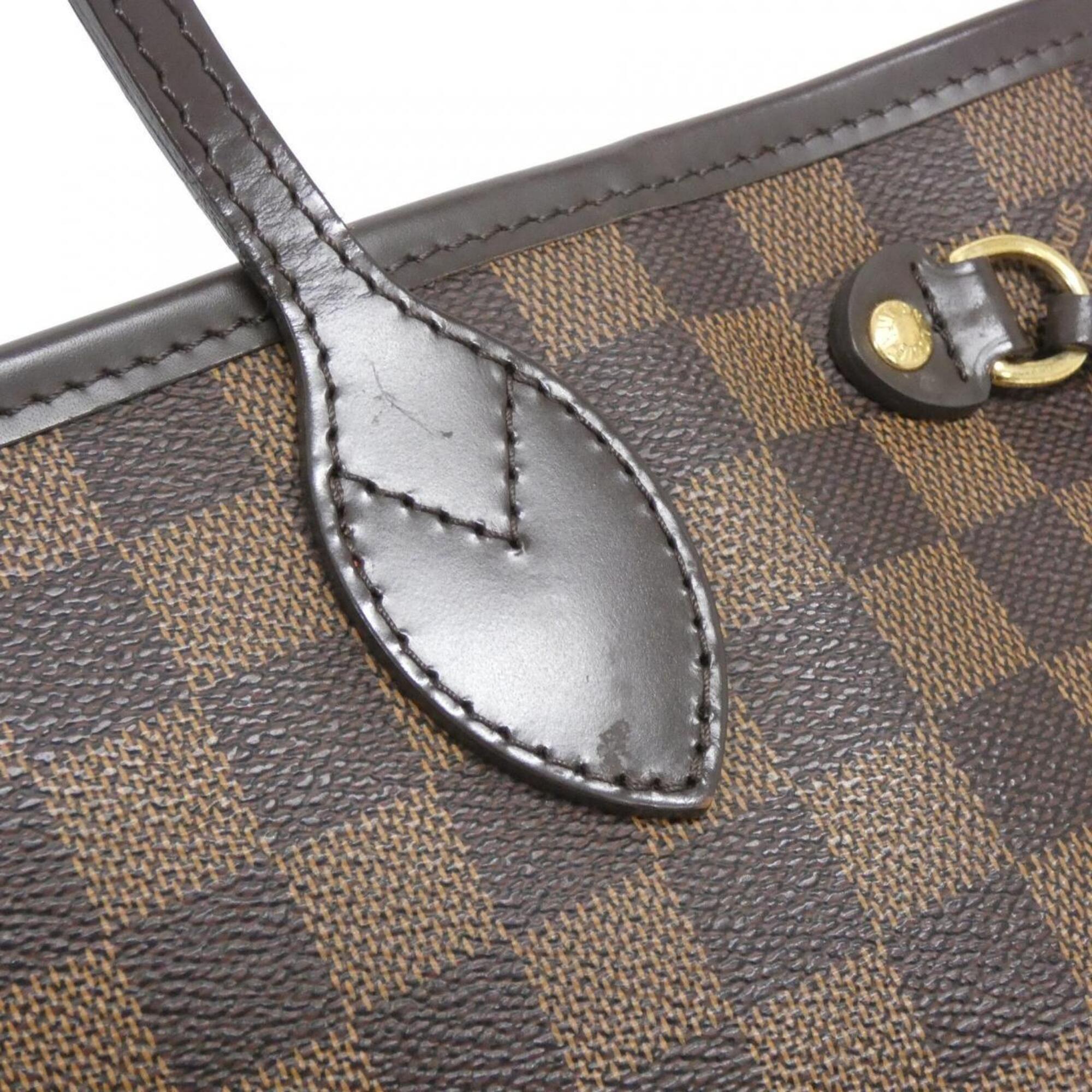 Louis Vuitton Brown Coated Canvas Handbag (Pre-Owned)