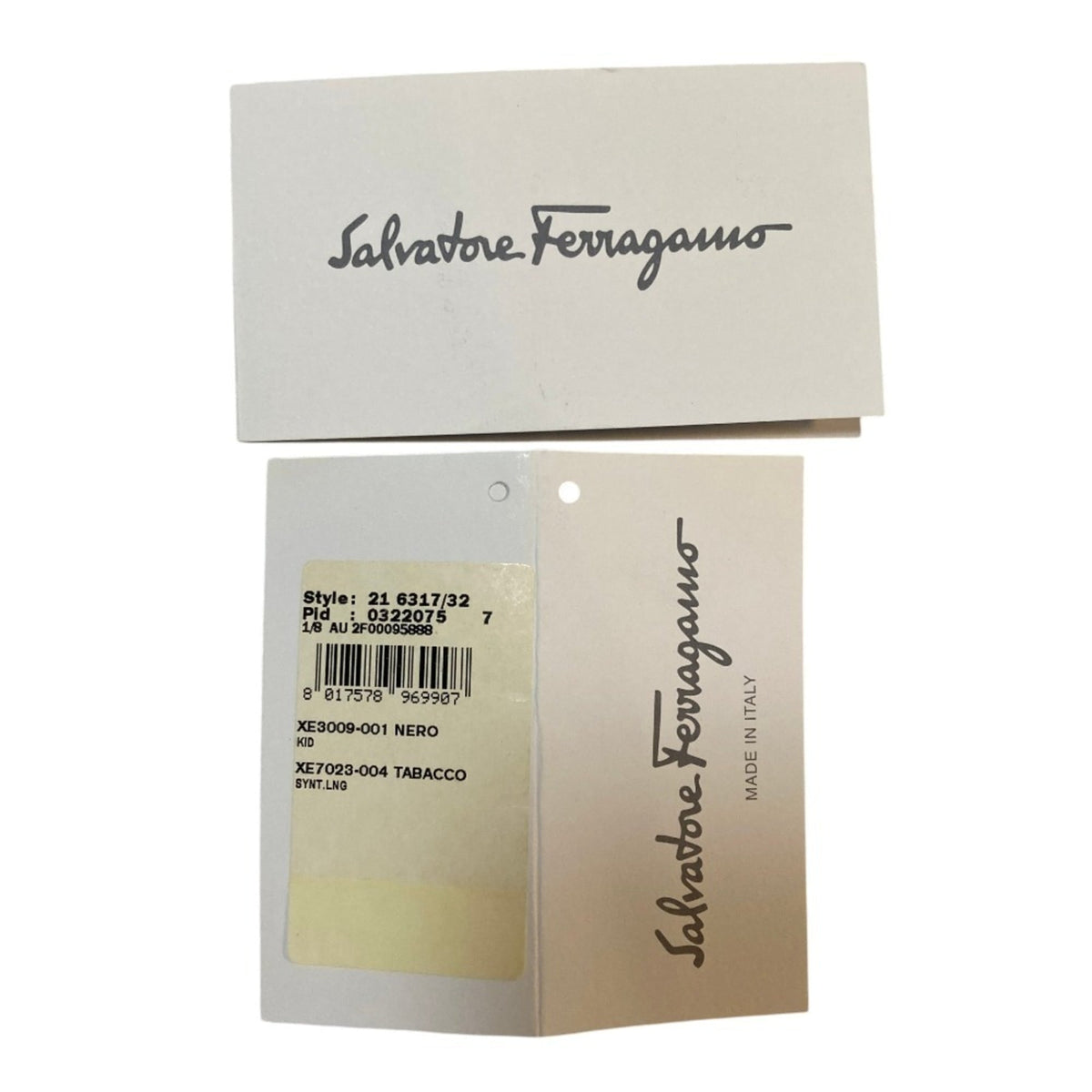 Salvatore Ferragamo Black Leather Handbag (Pre-Owned)
