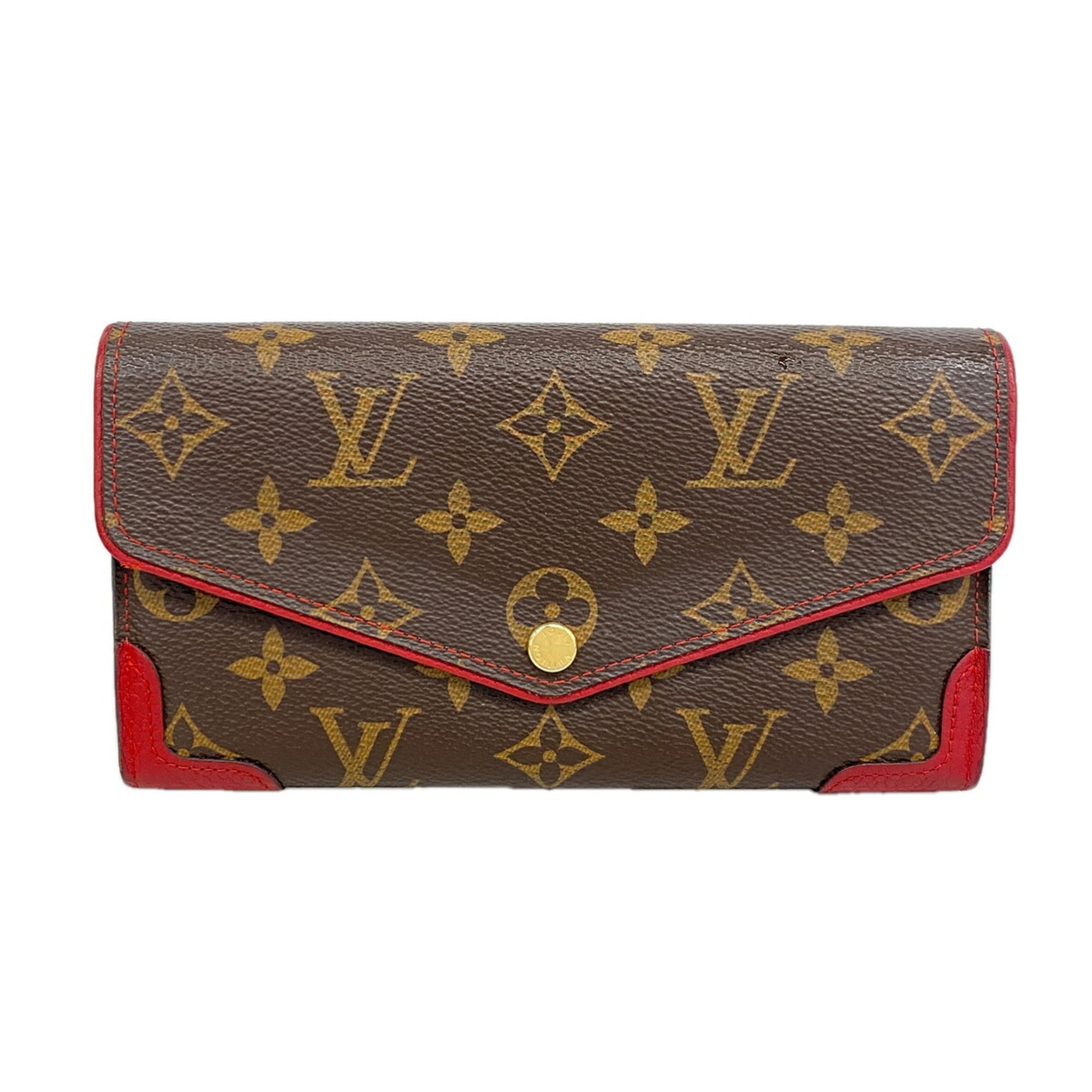 Louis Vuitton Cerise Long Wallet (Bi-Fold) (Pre-Owned)