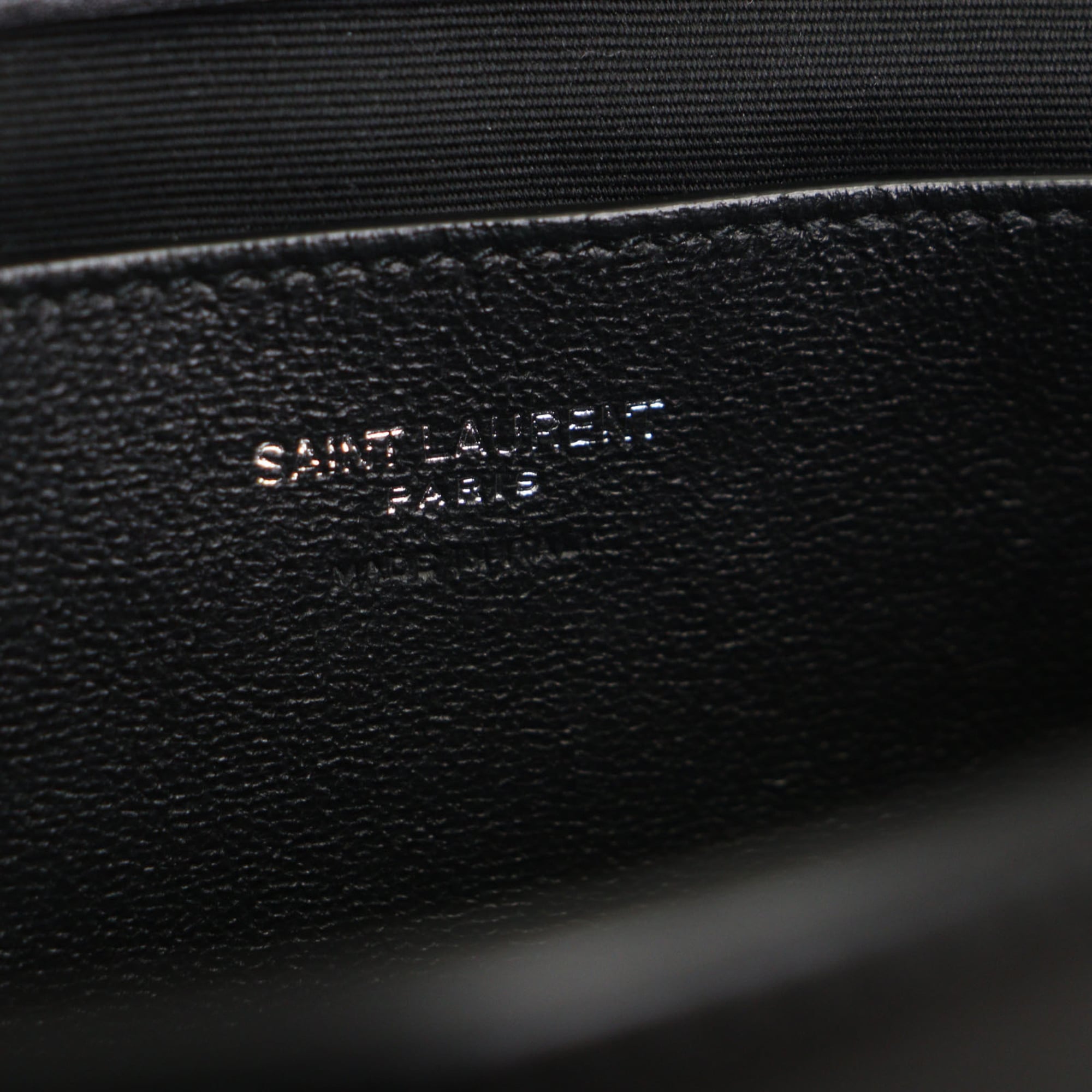 Saint Laurent Black Leather Shoulder Bag (Pre-Owned)