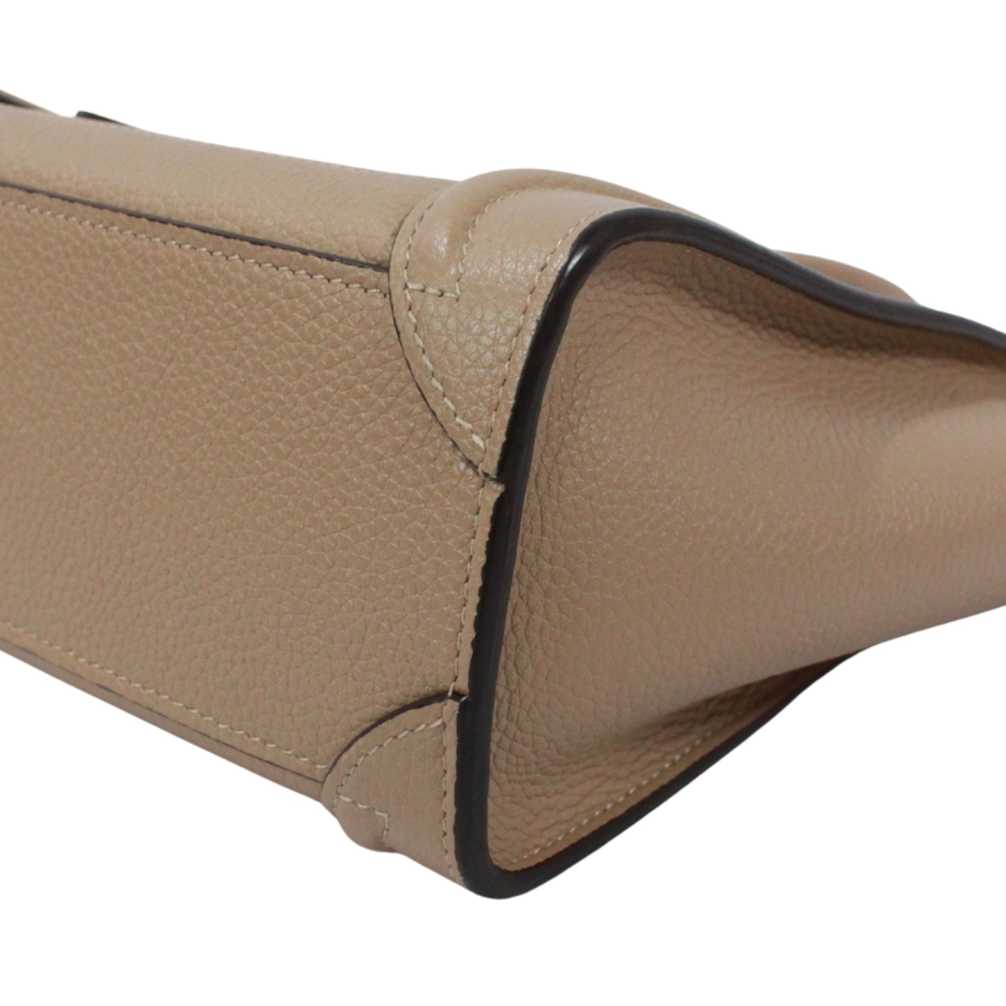 Celine Beige Leather Handbag (Pre-Owned)