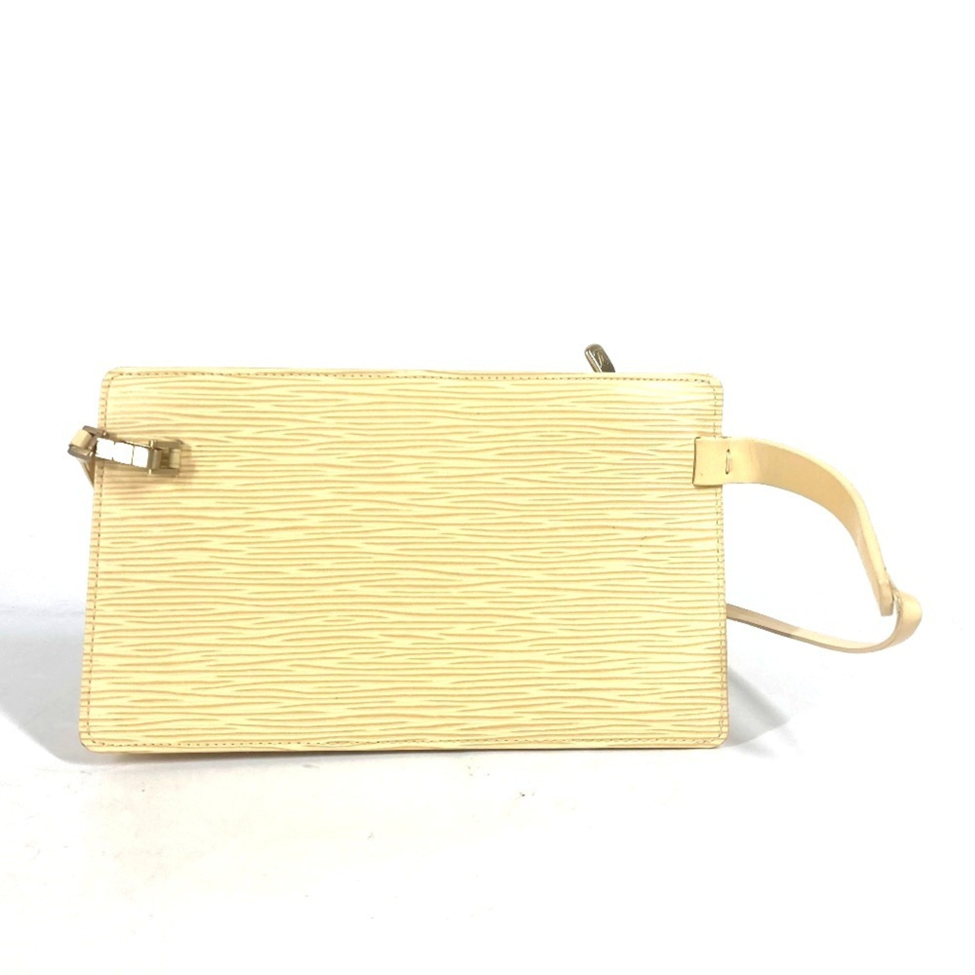 Louis Vuitton Vanilla Yellow Epi Leather Pouch Sling Bag (Pre-Owned)