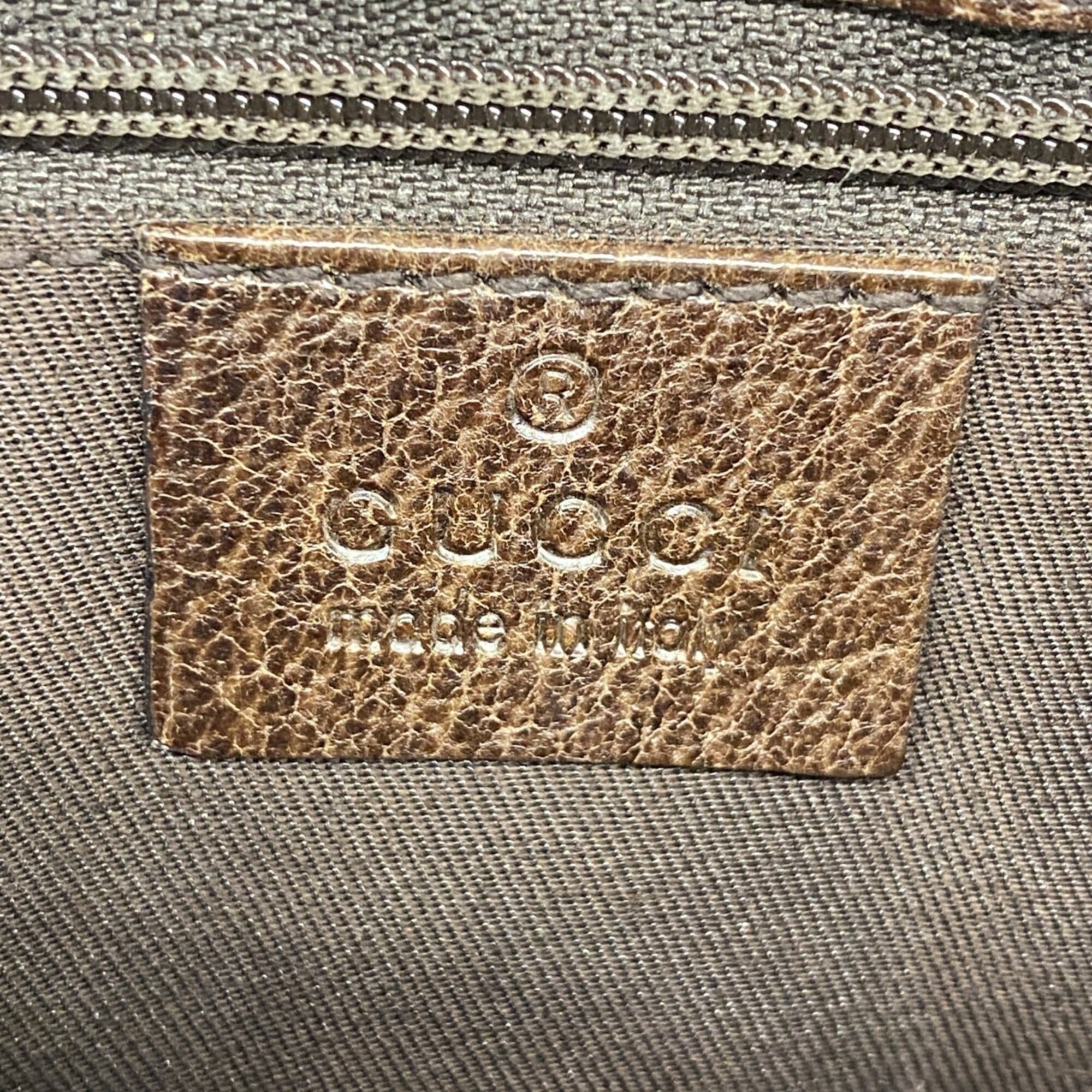 Gucci Brown Canvas Fanny Pack (Pre-Owned)
