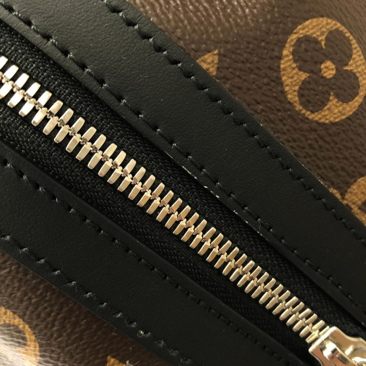 Louis Vuitton Monogram Macassar Marron Coated Canvas Backpack (Pre-Owned)