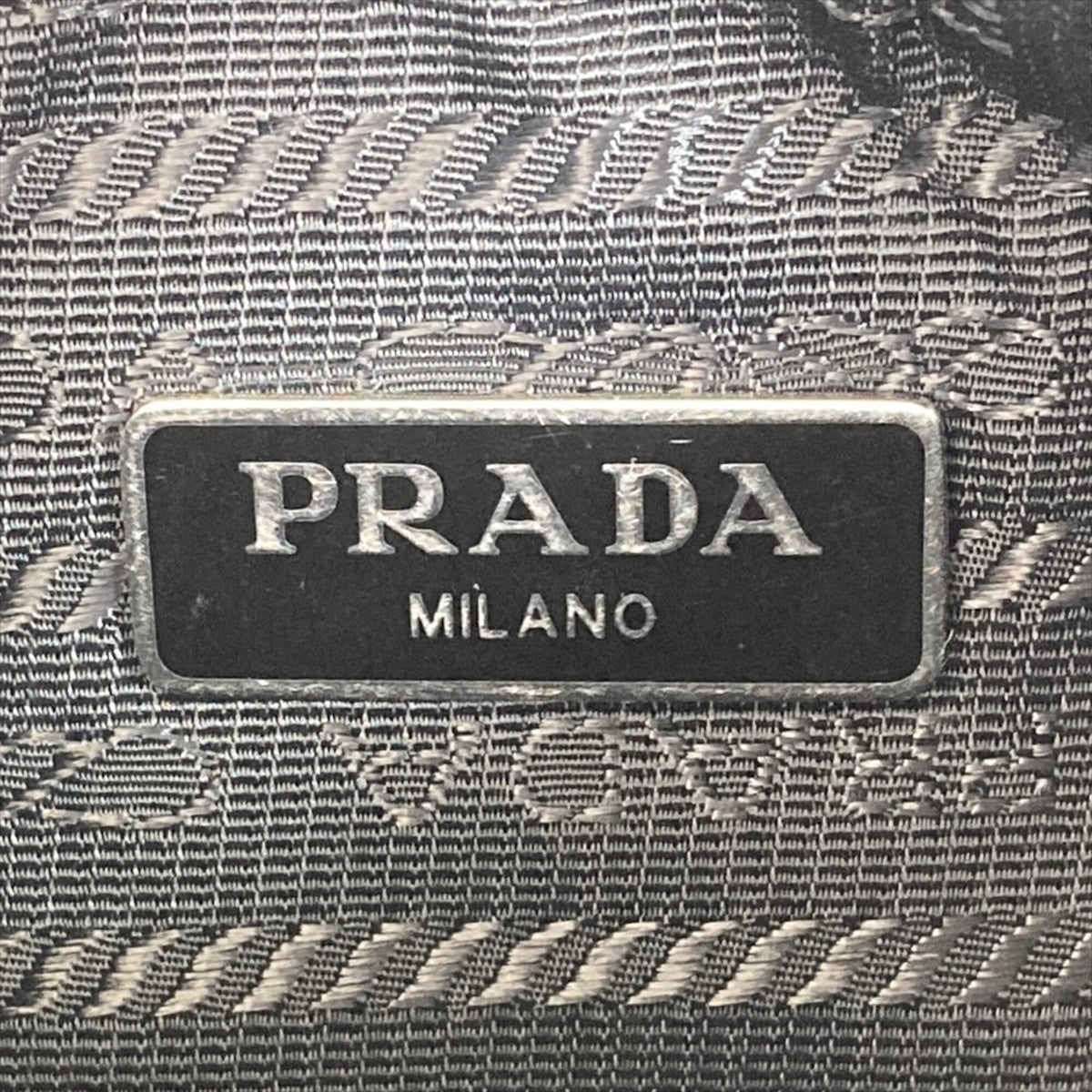 Prada Black Nylon Handbag Shoulder Bag (Pre-Owned)