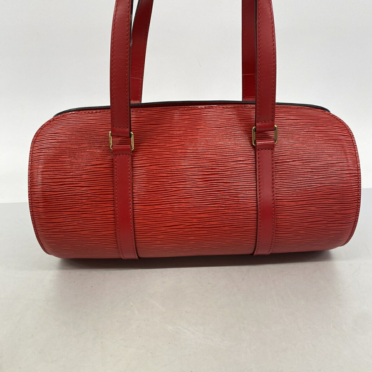 Louis Vuitton Castilian Red Handbag (Pre-Owned)