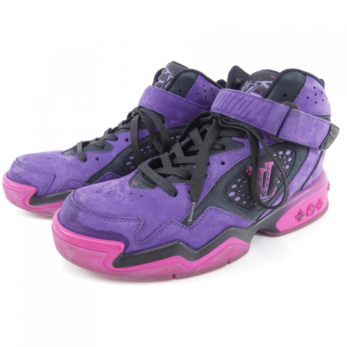 Louis Vuitton Purple Sneakers (Pre-Owned)