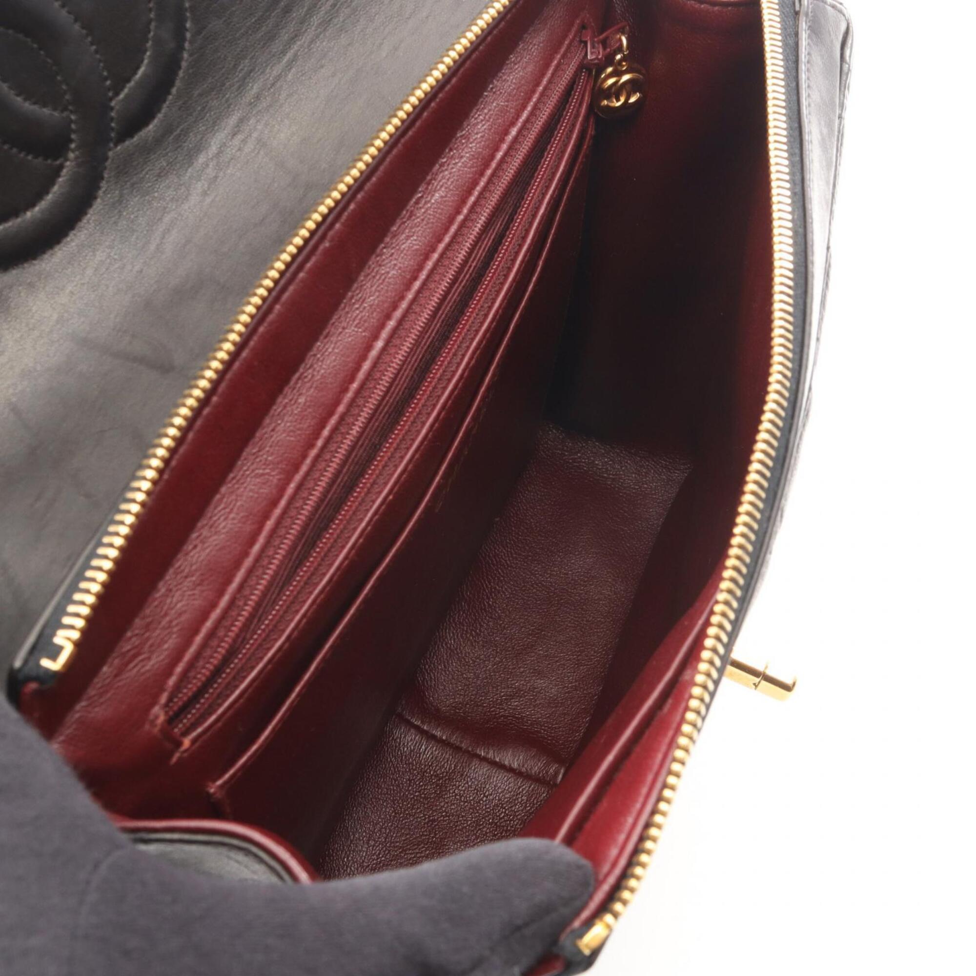 Chanel Black Leather Backpack (Pre-Owned)