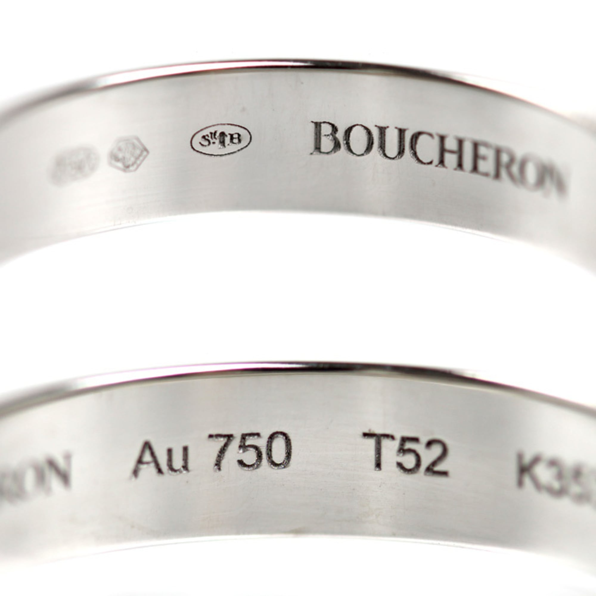 Boucheron White Gold (18K) Band Ring (Pre-Owned)