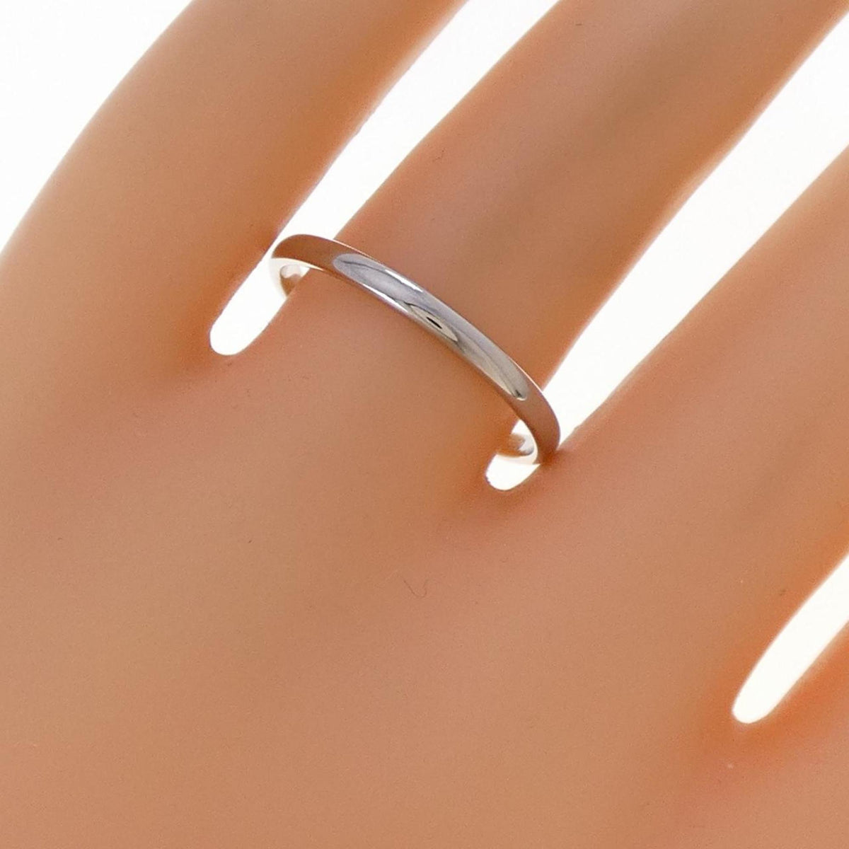 Tiffany Platinum 950 Band Ring (Pre-Owned)