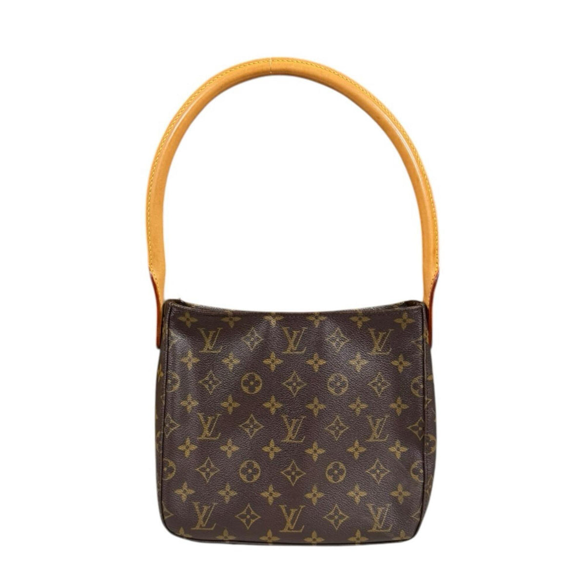 Louis Vuitton Brown Monogram Canvas Shoulder Bag (Pre-Owned)