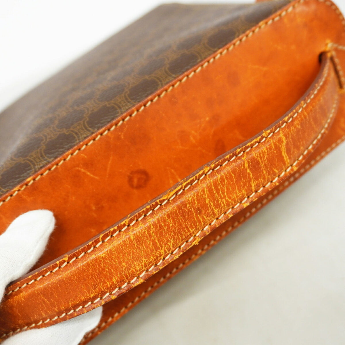 Celine Brown Pvc Vanity Bag (Pre-Owned)