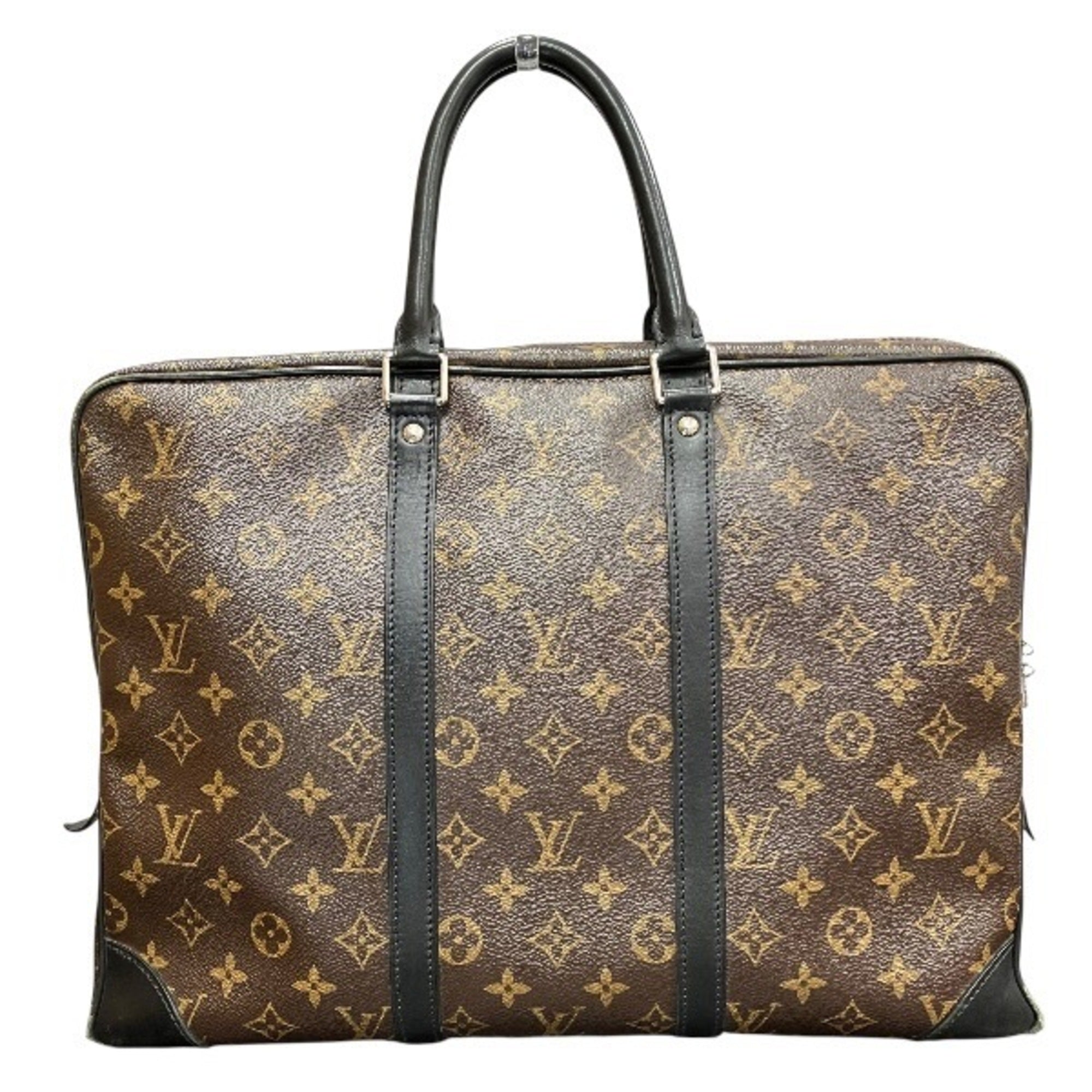Louis Vuitton Brown Monogram Canvas Pvc Coated Canvas Handbag (Pre-Owned)