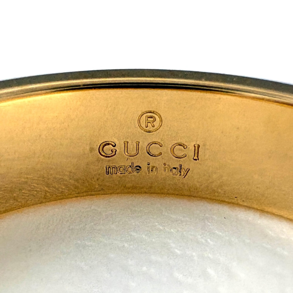 Gucci Yellow Gold (18K) Band Ring (Pre-Owned)