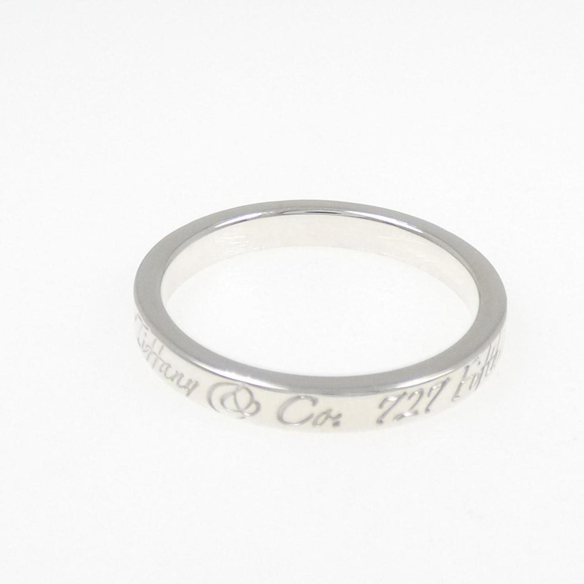 Tiffany Silver 925 Band Ring (Pre-Owned)