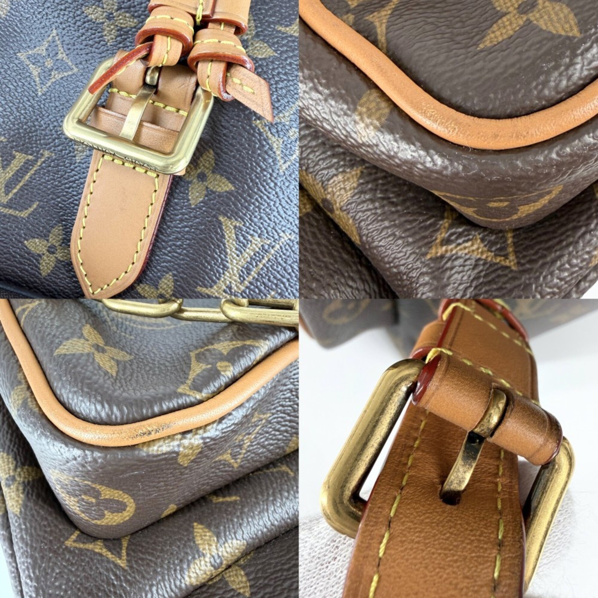 Louis Vuitton Brown Monogram Backpack (Pre-Owned)