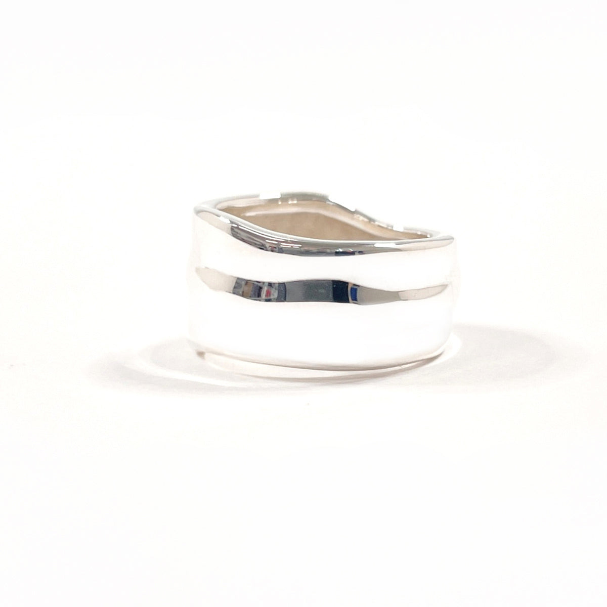 Tiffany Silver Silver 925 Band Ring (Pre-Owned)