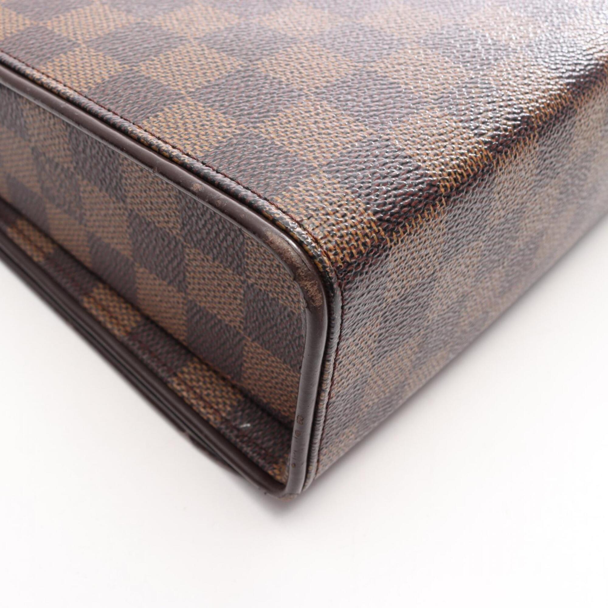 Louis Vuitton Brown Coated Canvas Pvc Leather Handbag Shoulder Bag (Pre-Owned)