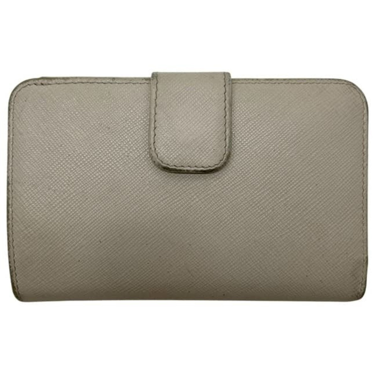 Prada Beige Saffiano Wallet (Bi-Fold) (Pre-Owned)