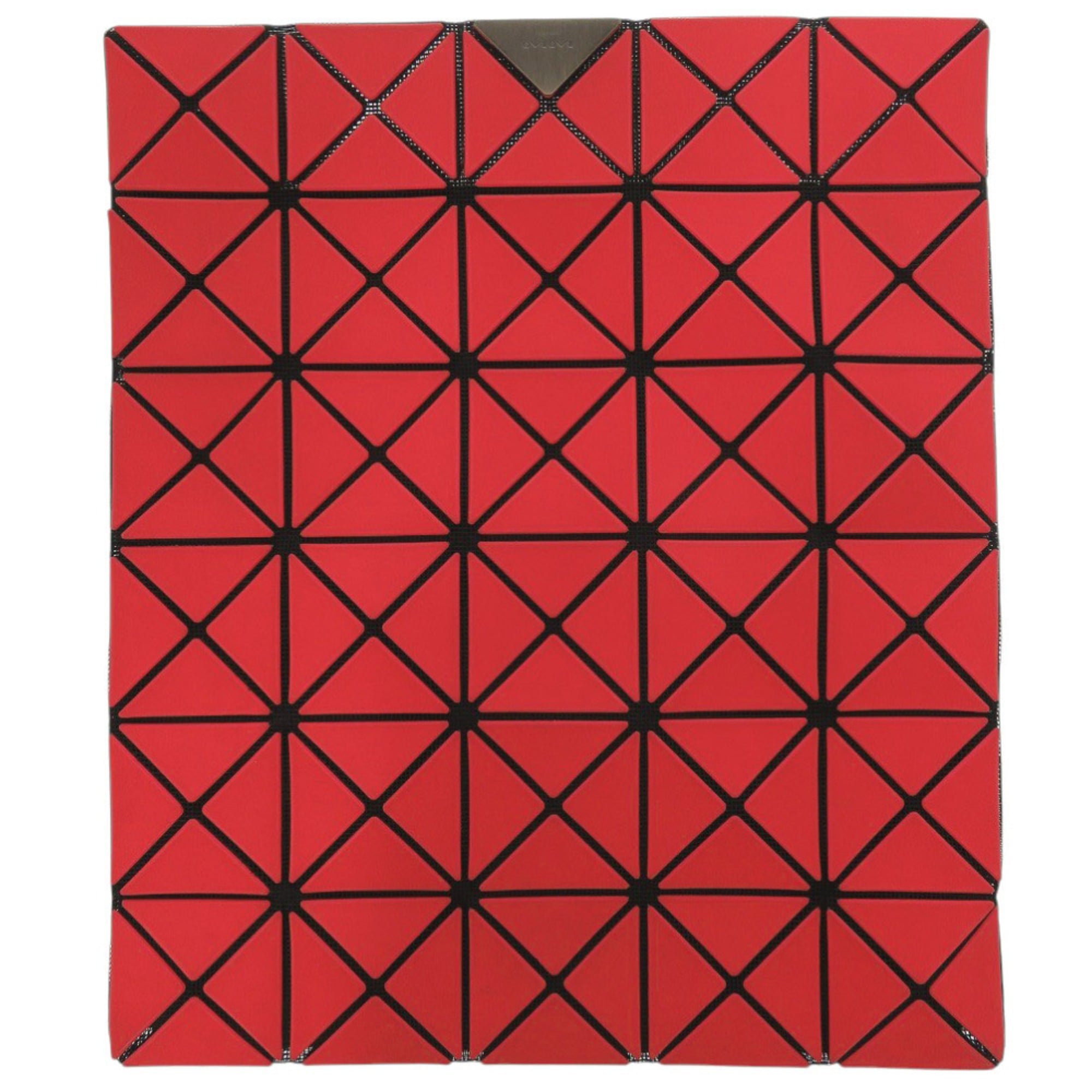 Issey Miyake Red Color Pvc Clutch Bag (Pre-Owned)