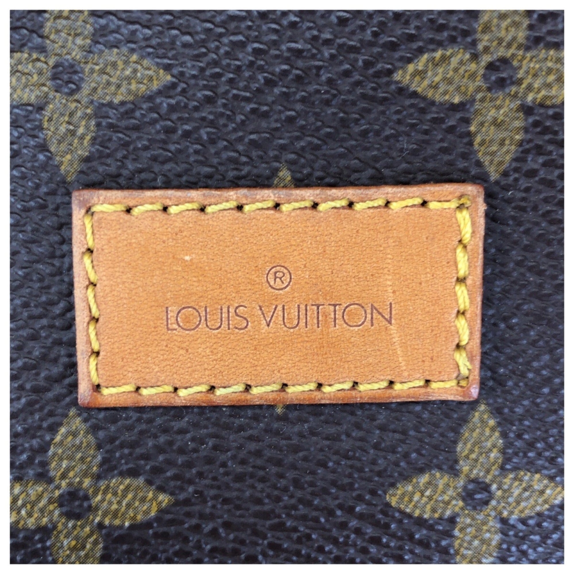 Louis Vuitton Brown Pvc Leather Shoulder Bag (Pre-Owned)