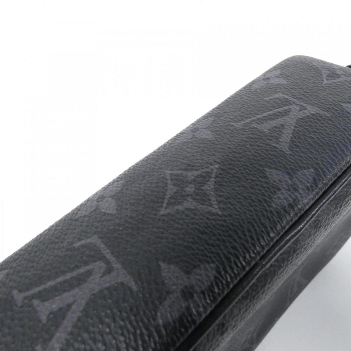 Louis Vuitton Black Coated Canvas Pouch (Pre-Owned)