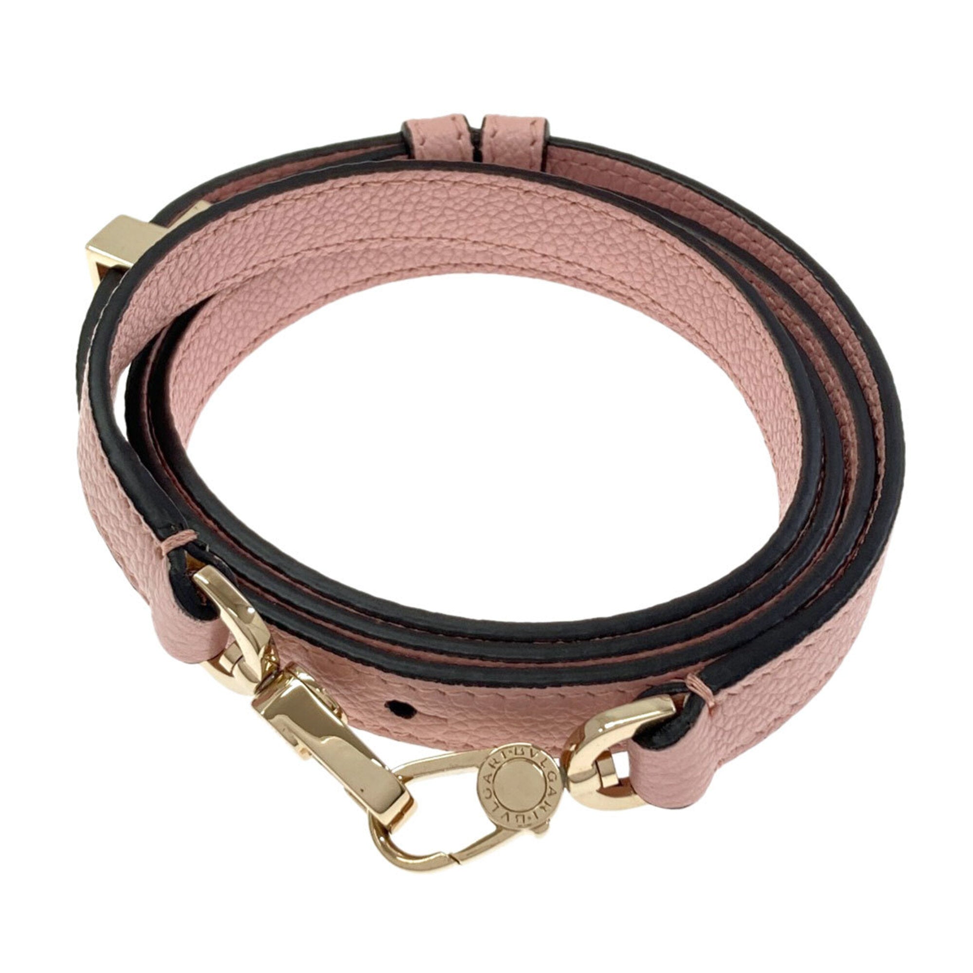 Bvlgari Pink Leather Handbag (Pre-Owned)