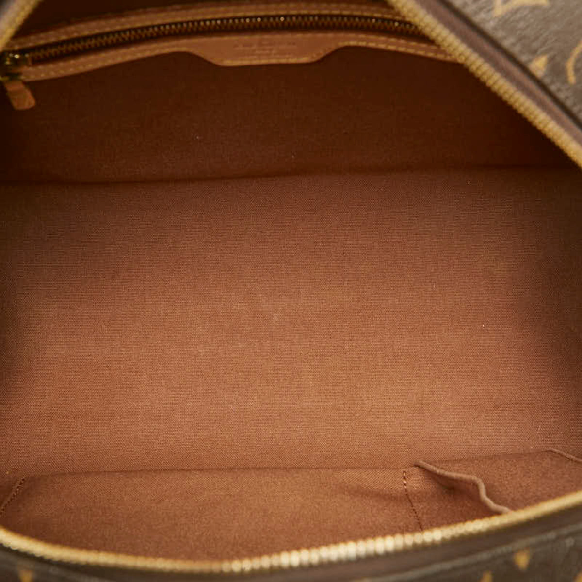 Louis Vuitton Brown Pvc Leather Handbag (Pre-Owned)